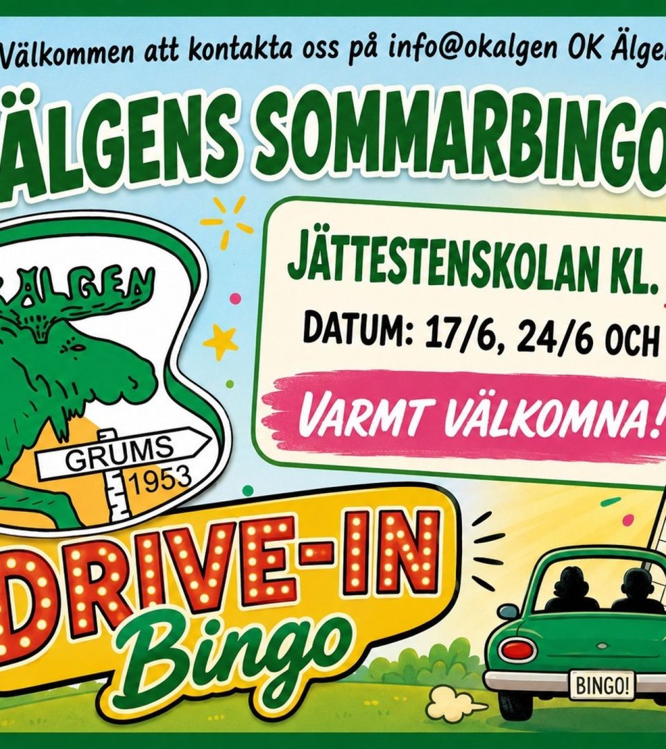 Drive-in Bingo i Grums 1 juli