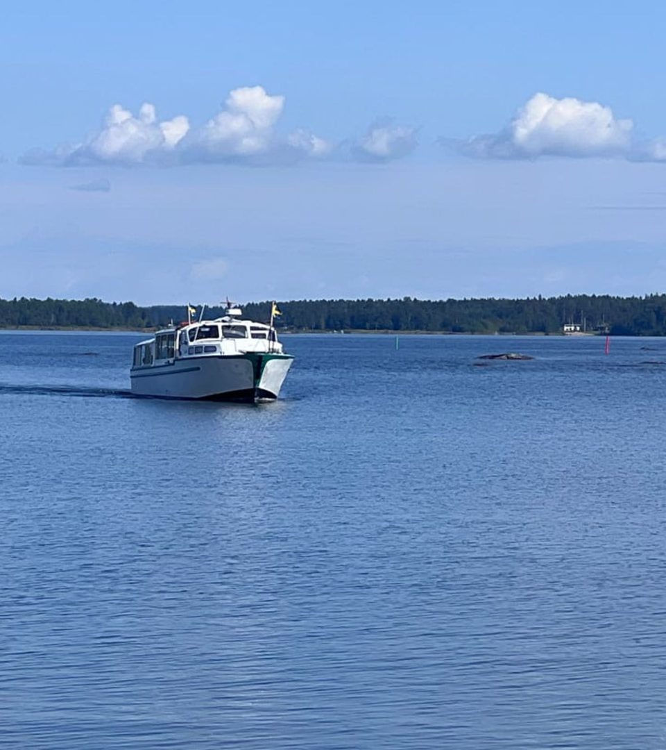 Båtbuss till Alvön & Långön